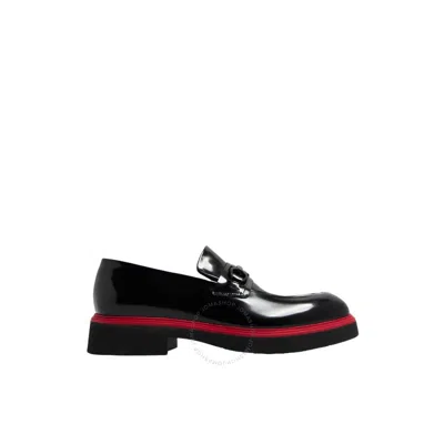 FERRAGAMO FERRAGAMO MEN'S BLACK LOAFERS