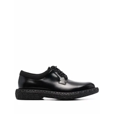 Ferragamo Men's Black Oxfords & Derbys