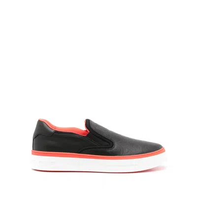 Ferragamo Slip-on Sneakers In Animal Print