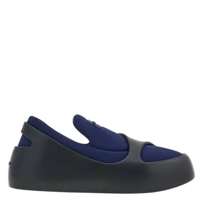 FERRAGAMO FERRAGAMO MEN'S BLUE LUNAR HYBRID SNEAKERS