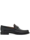 Ferragamo Men Mocassini British Gancini In Black