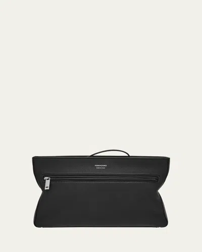Ferragamo Crossbody Bag In Black
