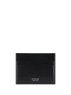 Ferragamo Palmellato Leather Credit Card Case