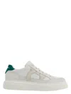 Ferragamo Gancini-patch Calfskin Sneakers