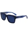 Ferragamo Blue Acetate Sunglasses In Blue