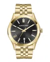 Ferragamo Salvatore  Men's Swiss Classic Gold Ion-plated Stainless Steel Bracelet Watch 42mm