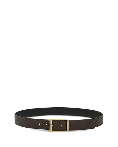 FERRAGAMO MEN'S DOUBLE ADJUSTABLE REVERSIBLE BELT