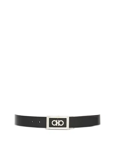 Ferragamo Reversible Buckle Belt In Mutlicolor
