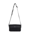 Ferragamo Men East-west Shoulder Bag With Gancini Buckles By