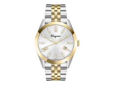 Pre-owned Ferragamo Men's  Classic Sfus01024 Watch In Stainless Steel