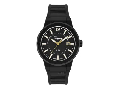 Pre-owned Ferragamo Men's  F80 Sfhy01622 Watch In Stainless Steel