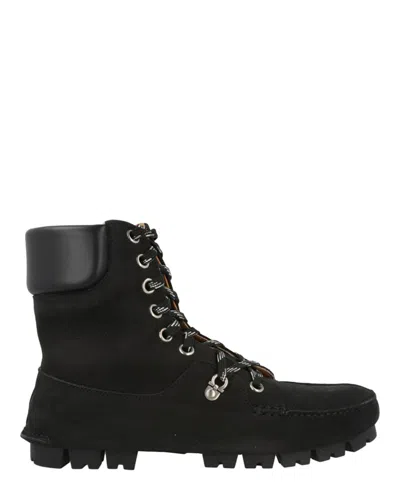 Pre-owned Ferragamo Men's  Grifo Hiking Boots Sneakers In Black