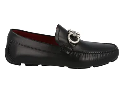 Pre-owned Ferragamo Men's  Switch Loafer Sneakers In Black
