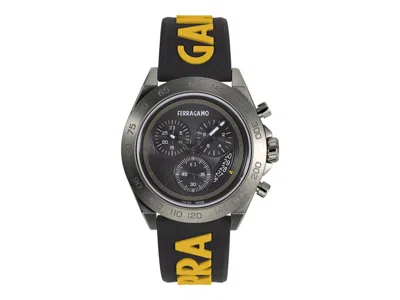 Pre-owned Ferragamo Men's  Urban Chrono Sfkf00523 Watch In Stainless Steel