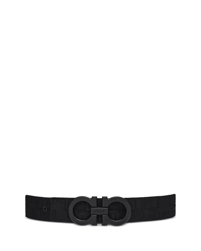 FERRAGAMO MEN'S FIXED GANCINI BELT