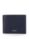 Ferragamo Classic Logo Bi-fold Leather Wallet In Black