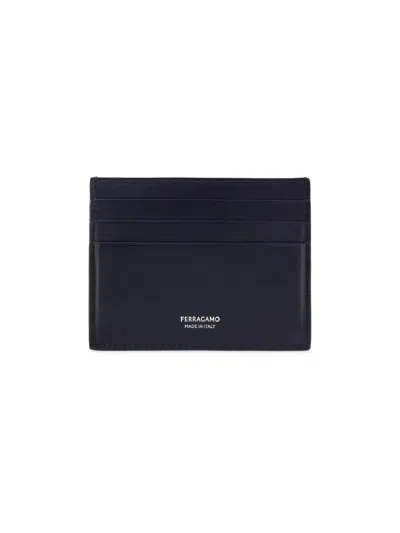 Ferragamo Men's Florence Leather Card Holder