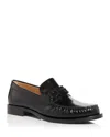 Ferragamo Fort Bit Loafer In Nero