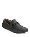 Ferragamo Men's Front 4 Moc Toe Drivers In Nero