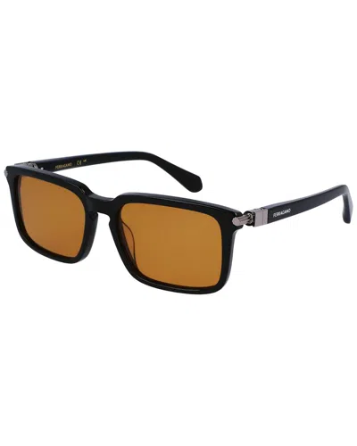 FERRAGAMO FERRAGAMO MEN'S GANCINI 56MM SUNGLASSES