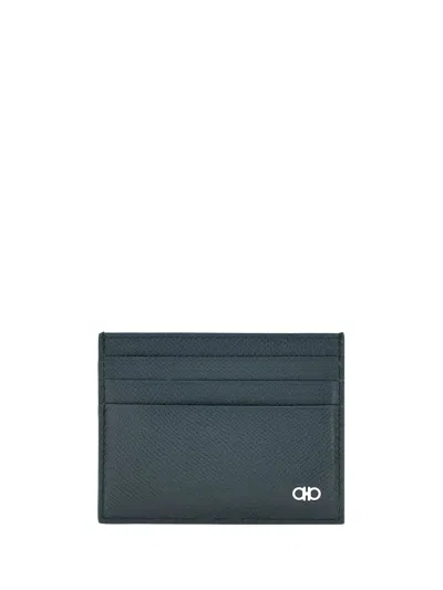 Ferragamo Men Gancini Card Holder