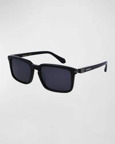 Ferragamo Sunglasses In Black