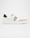 Ferragamo Low-top Sneaker With Gancini Sneakers White In White