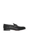 Ferragamo Men Gancini Leather Loafers
