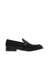 Ferragamo Men Gancini Leather Loafers