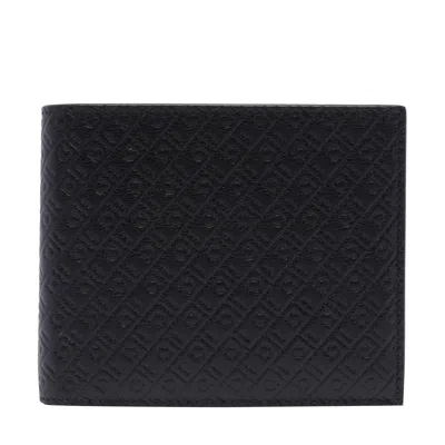 Ferragamo Black All Over Logo Wallet