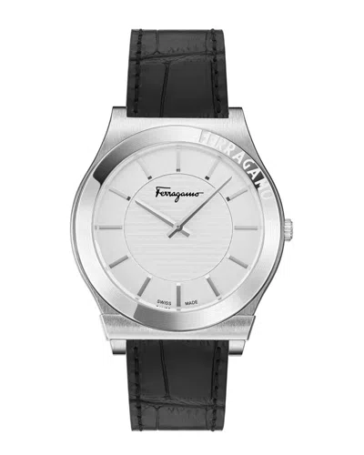 Ferragamo Men's Gancini Watch In Multi
