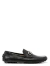 Ferragamo Men's Genuine Leather Moccasins Loafer