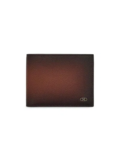 Ferragamo Men's Gradient Leather Bifold Wallet