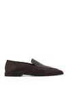 Ferragamo Apron Toe Loafer In Brown