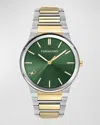 Ferragamo Infinity Sapphire Bracelet Watch In Two Tone