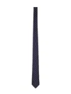 Ferragamo Slim Patterned Neckwear Collection For Men In Blue