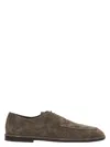 Ferragamo Brown Leather Lace-up Shoes With Design