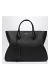 Ferragamo Large Logo Tote Bag In Black