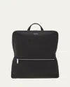 FERRAGAMO MEN'S LEATHER BACKPACK