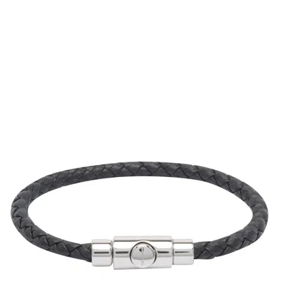 FERRAGAMO FERRAGAMO MEN LEATHER BRACELET