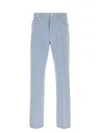 Ferragamo Light-blue Oxford Pant