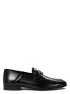 Ferragamo Avril Double Gancio Bit Loafer In Black