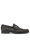 Ferragamo Stylish Loafers And Slippers Metal Buckle In Brown