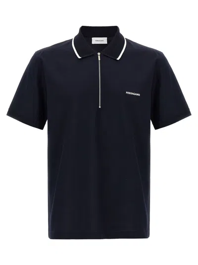 FERRAGAMO FERRAGAMO MEN LOGO EMBROIDERY POLO SHIRT
