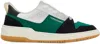 Ferragamo Gancini Low-top Sports Shoes With Outline In Multicolour