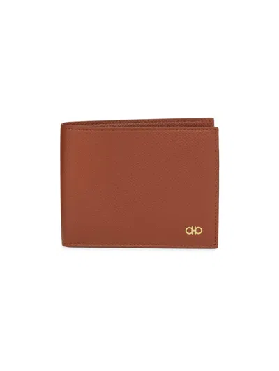 Ferragamo Men's Micro Leather Bi-fold Wallet