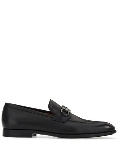 Ferragamo Men Mocassini Foster In Black