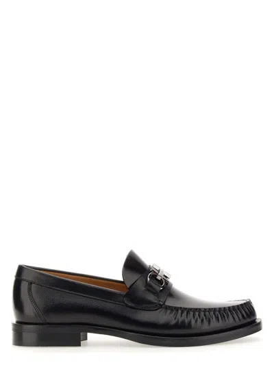 FERRAGAMO MEN'S MOCCASIN GANCINI LOAFER