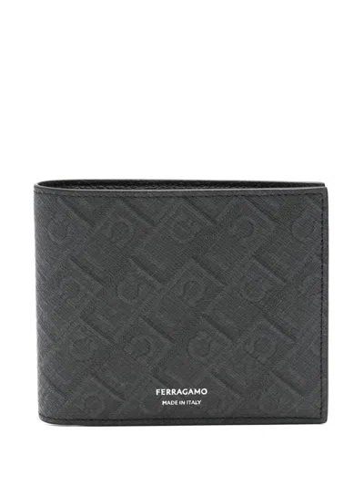 FERRAGAMO FERRAGAMO MEN MONOGRAM BIFOLD WALLET