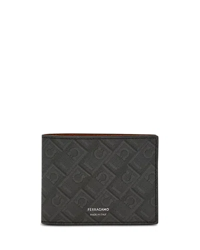 FERRAGAMO MEN'S MONOGRAM WALLET